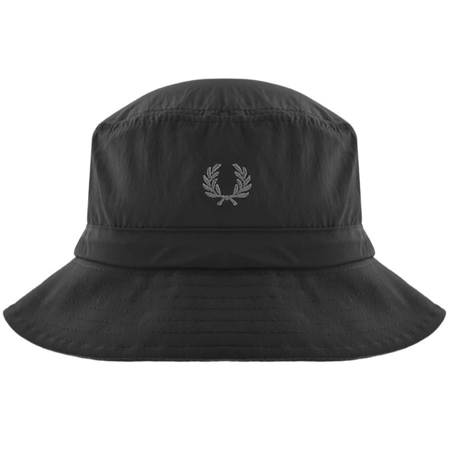 Fred Perry Adjustable Bucket Hat Black